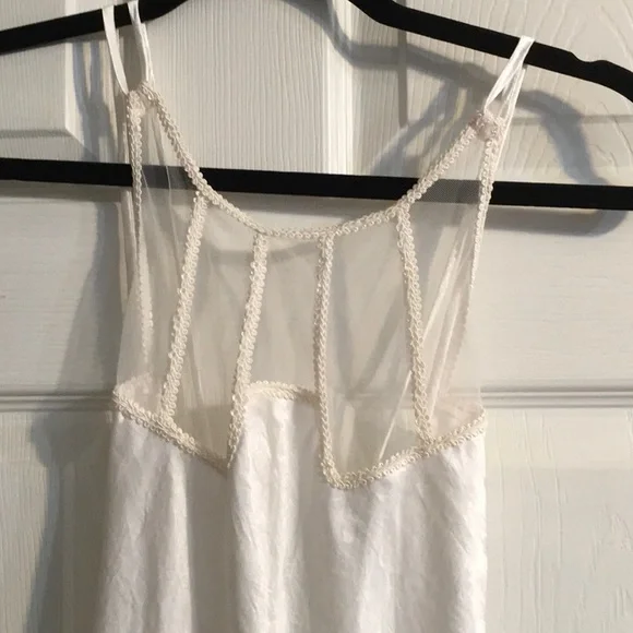 Vintage Victoria’s Secret gold label white nightgown